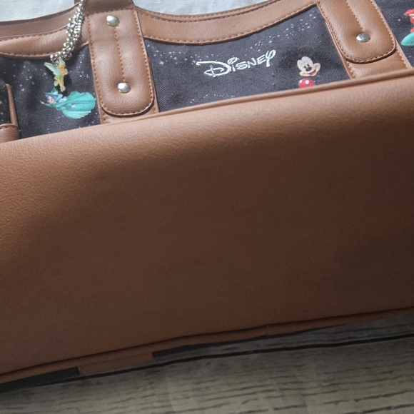 Disney Women's Brown and Black Character Tote - Picture 3 of 6
